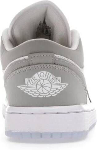 Jordan 1 Low Dames Schoenen White Leer Foot Locker - Foto 9