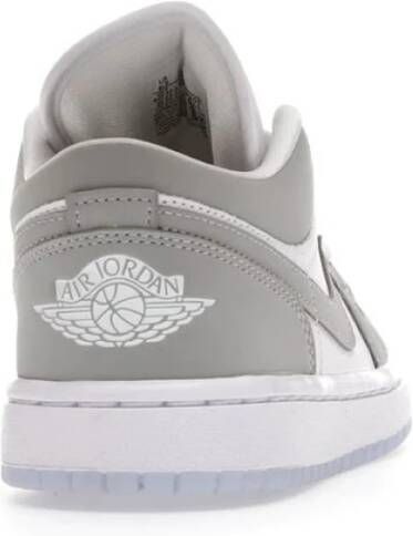 Jordan 1 Low Dames Schoenen White Leer Foot Locker - Foto 10