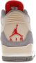 Jordan Retro Muslin Sneakers 3 Grijs Heren - Thumbnail 4