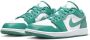 Jordan Nieuwe Emerald Low Air 1 Sneakers Green Dames - Thumbnail 4