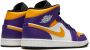 Jordan Air 1 Mid(Gs ) Dark Concord Taxi White Black Schoenmaat 36+ Shoes grade school DQ8423 517 - Thumbnail 4