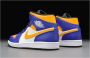 Jordan Air 1 Mid(Gs ) Dark Concord Taxi White Black Schoenmaat 36+ Shoes grade school DQ8423 517 - Thumbnail 12