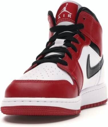 Jordan Mid Chicago White 2020 Sneaker Rood Heren