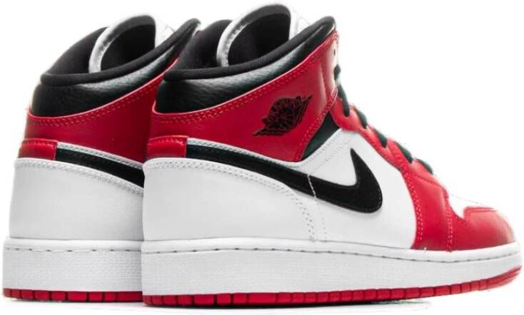 Jordan Mid Chicago White 2020 Sneaker Rood Heren