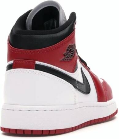 Jordan Mid Chicago White 2020 Sneaker Rood Heren