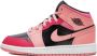 Jordan Klassieke Coral Chalk Sneakers Pink Dames - Thumbnail 45