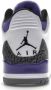 Jordan Donkere Iris Retro Sneakers voor Heren White Heren - Thumbnail 4