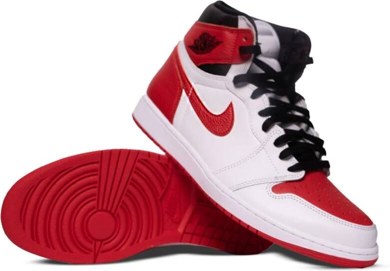 Jordan Chicago Heritage Retro High Top Sneaker Red Heren - Foto 4