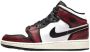 Jordan Mid Sneakers Zwart Unisex - Thumbnail 3