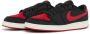 Jordan Zwarte Low QS 'Bred' Sneakers Black Heren - Thumbnail 2