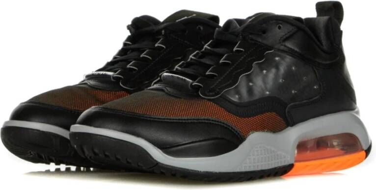 Jordan Zwarte Reflecterende Lage Top Herensneaker Black Heren