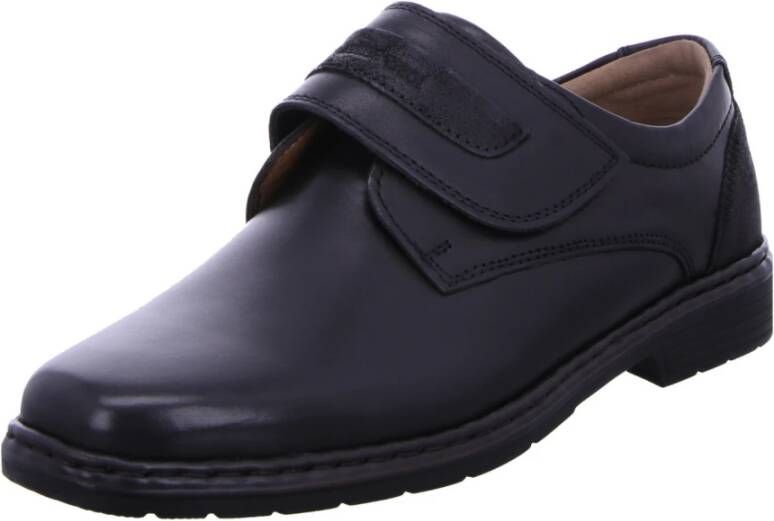 Josef Seibel Alastair 02 Zwarte Leren Schoenen Black Heren