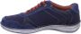 Josef Seibel Anvers 97 Blauwe Casual Schoenen Blue Heren - Thumbnail 6