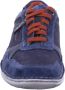 Josef Seibel Anvers 97 Blauwe Casual Schoenen Blue Heren - Thumbnail 7