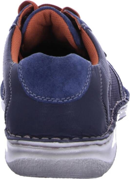 Josef Seibel Anvers 97 Blauwe Casual Schoenen Blue Heren