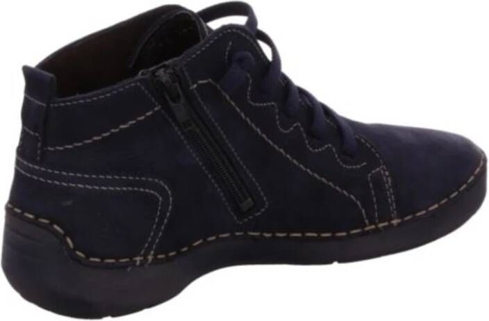 Josef Seibel Blauwe Enkellaars Fergey 86 Blue Dames