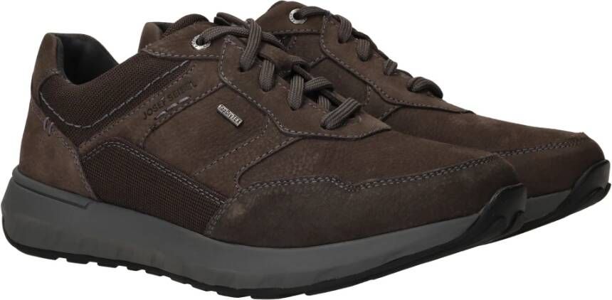 Josef Seibel Sportieve Cameron Sneaker TopdryTex Bruin Grijs Brown Heren