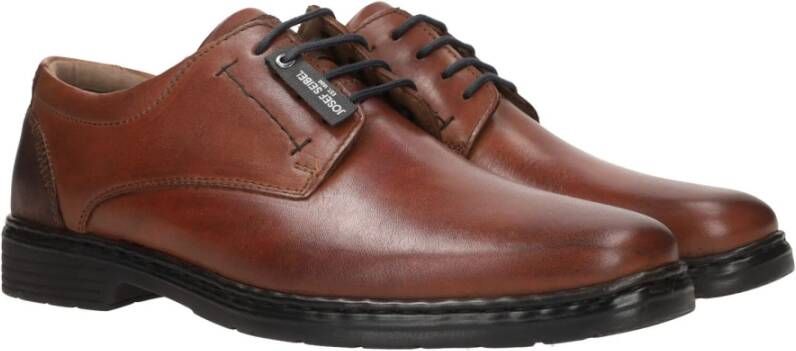 Josef Seibel Stijlvolle Alastair 01 Veterschoen Brown Heren