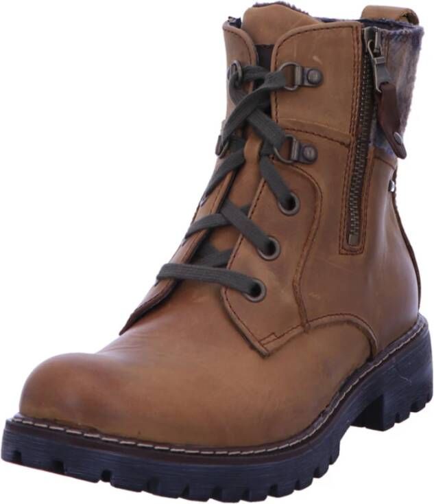 Josef Seibel Stijlvolle Veterschoenen Brown Dames