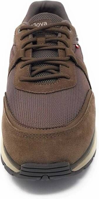 Joya Bruine Sneakers voor Comfort en Stijl Brown Heren