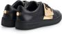 Juicy Couture Zwarte Leren Lage Sneakers Black Dames - Thumbnail 2