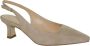 Julie Dee Stijlvolle Schoenen Gd328 Beige Dames - Thumbnail 2