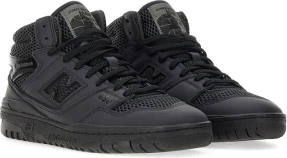 Junya Watanabe Leren Sneakers Gemaakt in China Black Heren