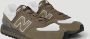 New Balance Beige Off White Sneakers Logo Rubberen zool Beige Heren - Thumbnail 2