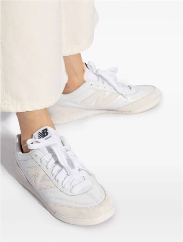 Junya Watanabe Witte lage sneakers met N-patch White Dames