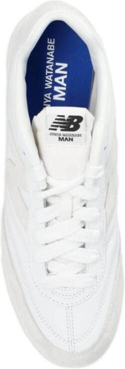 Junya Watanabe Witte lage sneakers met N-patch White Dames