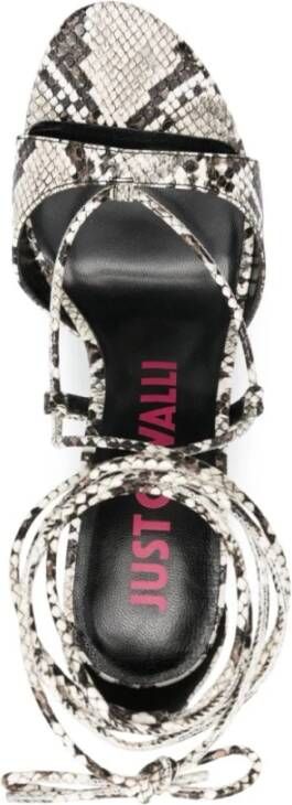 Just Cavalli Bruine Sandalen Scarpa Stijl Multicolor Dames