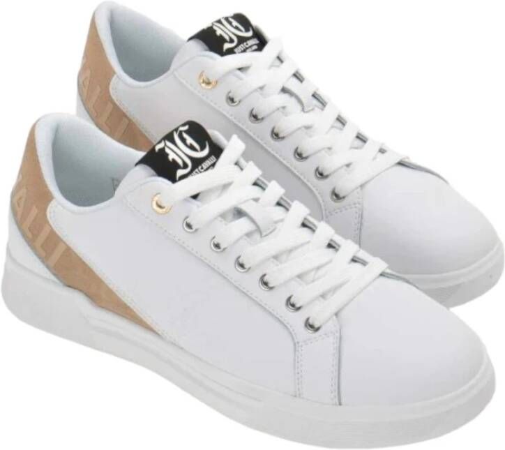 Just Cavalli Lage Sneakers White Heren