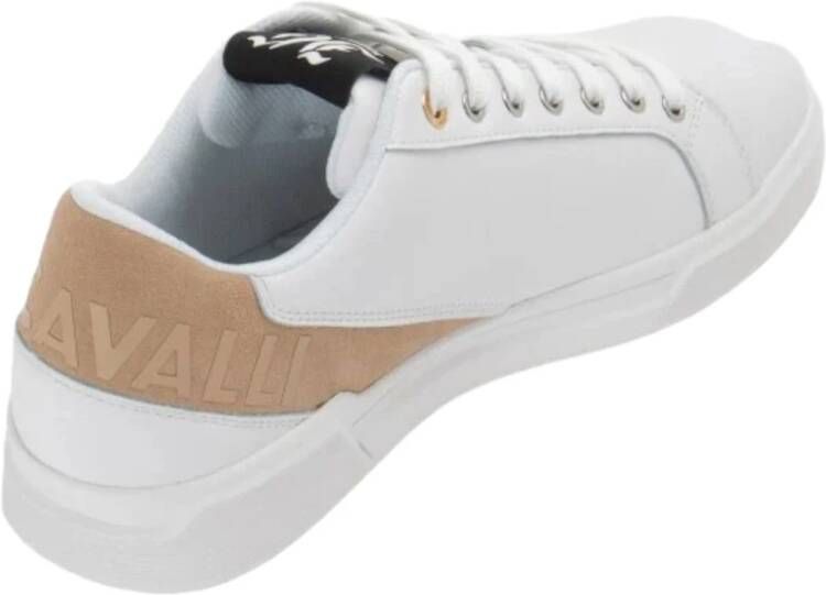 Just Cavalli Lage Sneakers White Heren