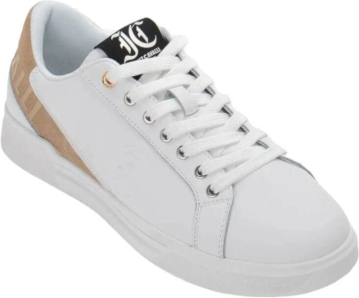 Just Cavalli Lage Sneakers White Heren