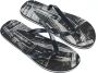 Just Cavalli Logo Heren Flip-Flops Beachwear Schoenen Black Heren - Thumbnail 3