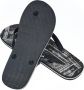 Just Cavalli Logo Heren Flip-Flops Beachwear Schoenen Black Heren - Thumbnail 5