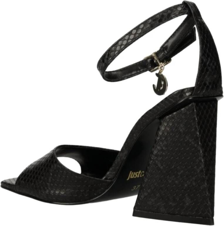 Just Cavalli Sandalen Black Dames