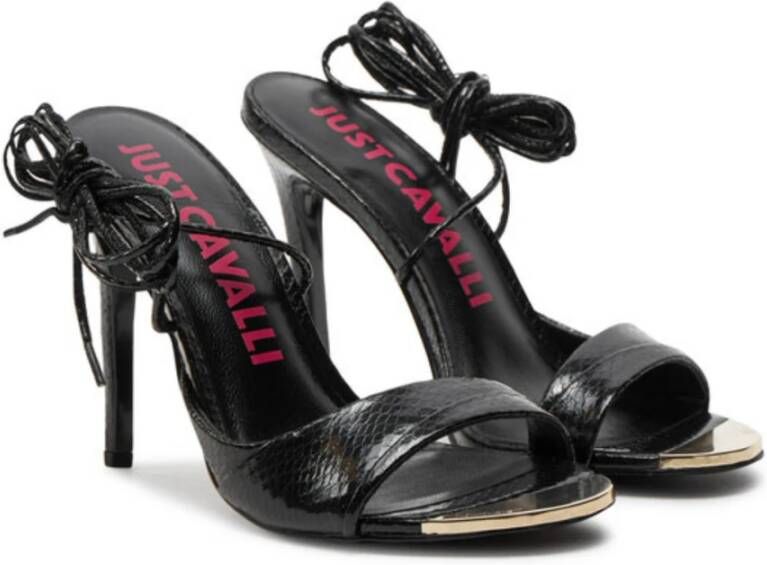 Just Cavalli Sandalen Black Dames