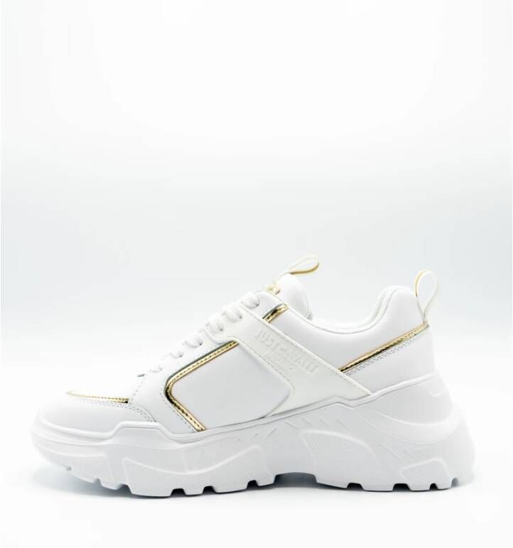 Just Cavalli Scarpa Sneakers Stijlvol en Trendy White Dames