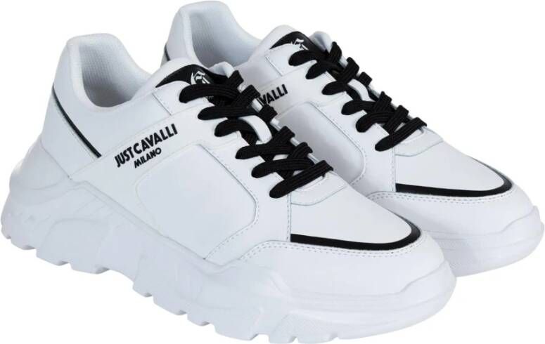 Just Cavalli Sneakers White Heren