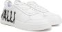 Just Cavalli Witte leren sneakers met logo lettering White Heren - Thumbnail 6