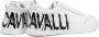 Just Cavalli Witte leren sneakers met logo lettering White Heren - Thumbnail 7