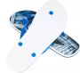 Just Cavalli Stijlvolle lichtblauwe heren teenslippers Blue Heren - Thumbnail 5