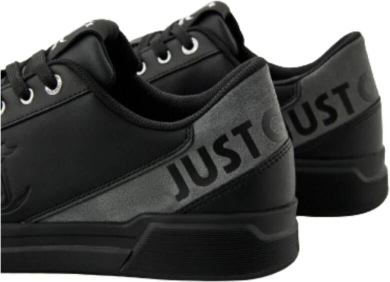 Just Cavalli Stijlvolle Sneakers Black Heren