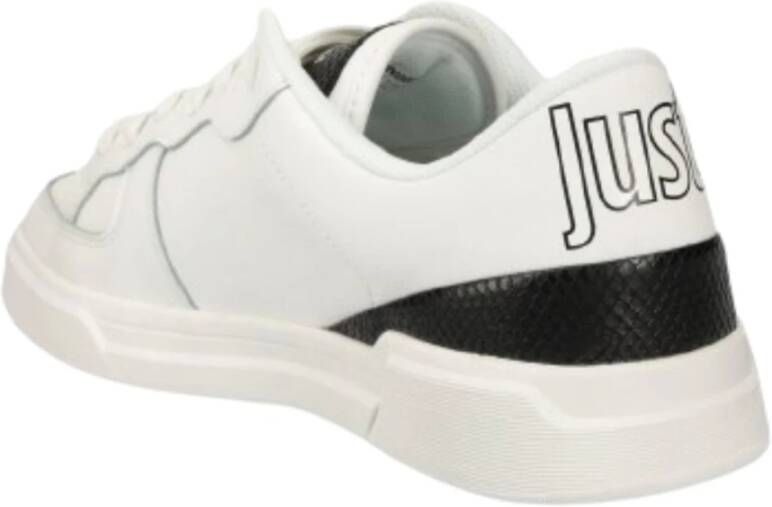 Just Cavalli Stijlvolle Sneakers voor Mannen en Vrouwen White Heren