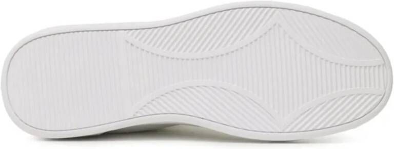 Just Cavalli Witte logo sneakers met achterdetail White Heren