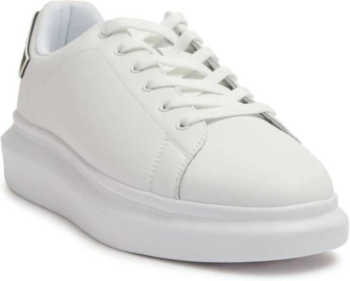 Just Cavalli Witte Sneakers voor Stijlvolle Mannen White Heren