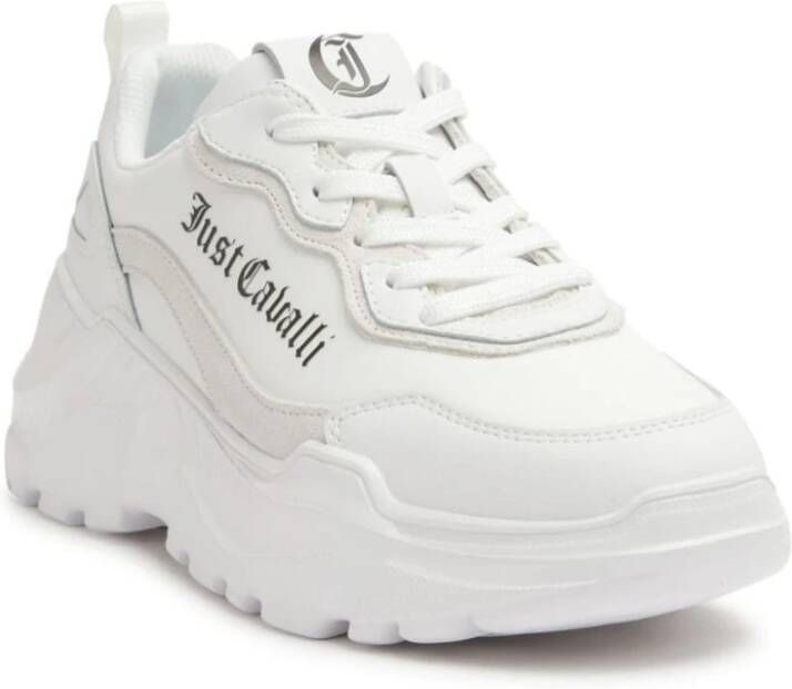 Just Cavalli Witte Sneakers voor Vrouwen White Dames