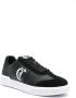 Just Cavalli Zwarte Leren Sneakers Black Heren - Thumbnail 3