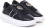 Just Cavalli Zwarte Sneakers Verhoog Stijl Mode Comfort Black Dames - Thumbnail 2